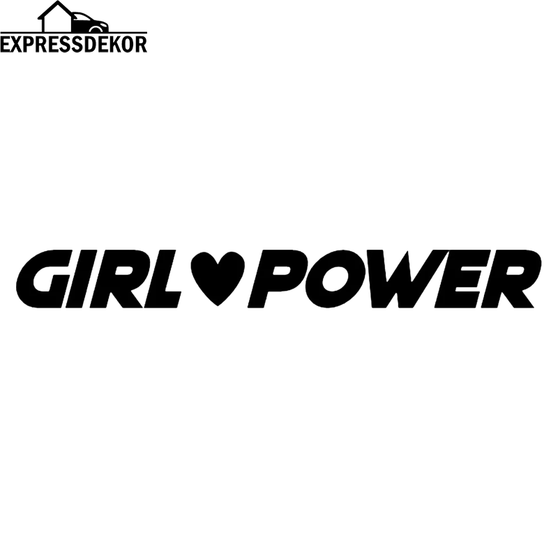 "GirlPower" Dekal
