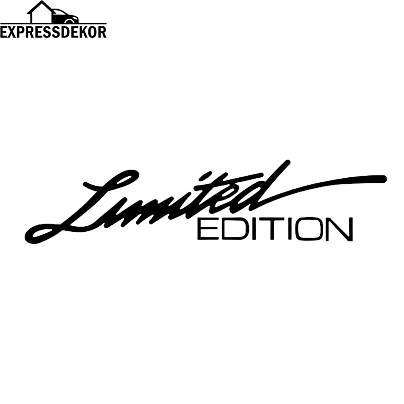 "Limited Edition" Dekal