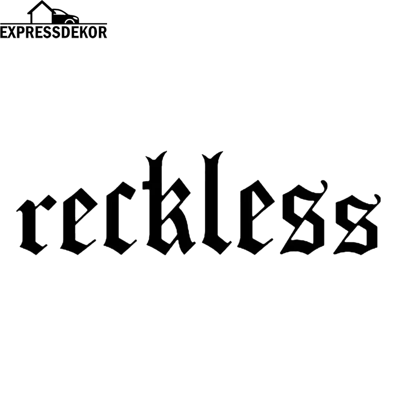 "Reckless" Dekal