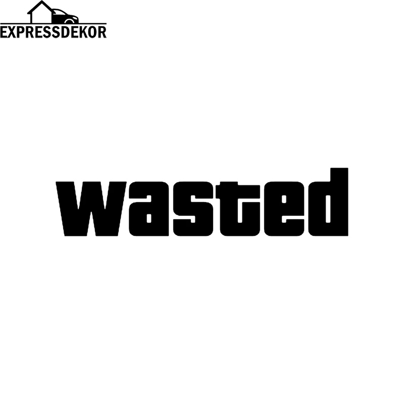 "Wasted" Dekal