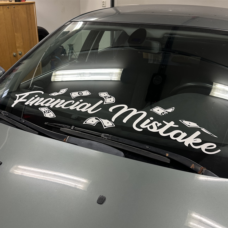 "Financial Mistake" Dekal