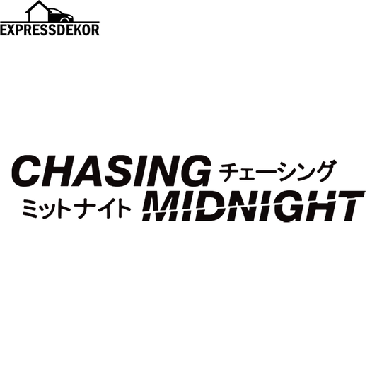 "Chasing Midnight" Dekal
