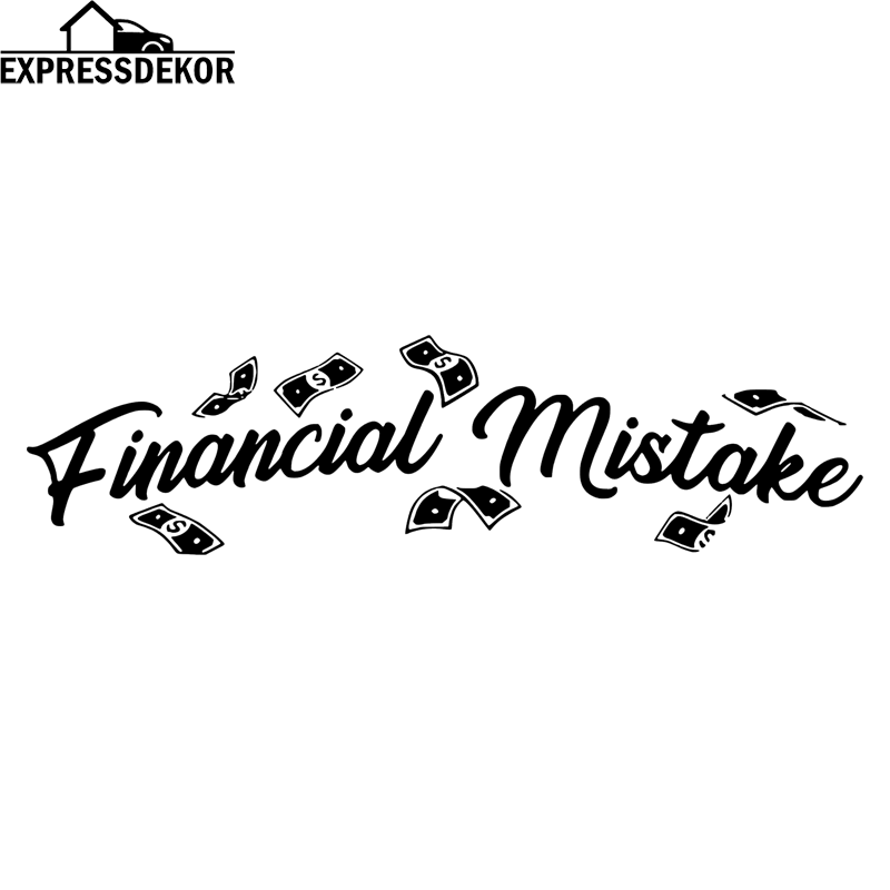 "Financial Mistake" Dekal