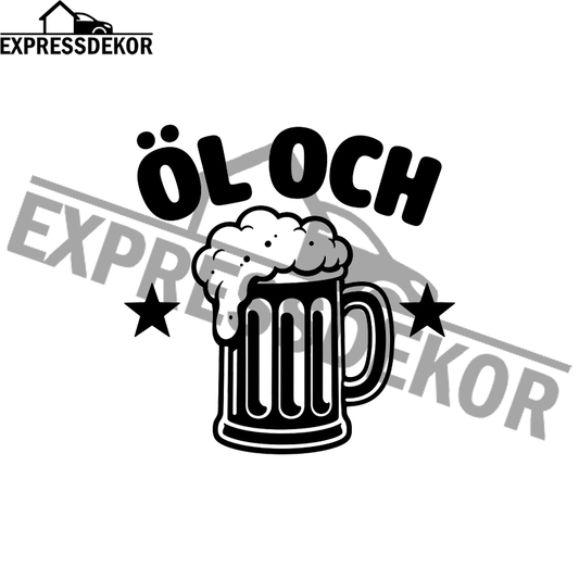 "Öl Och" Dekal