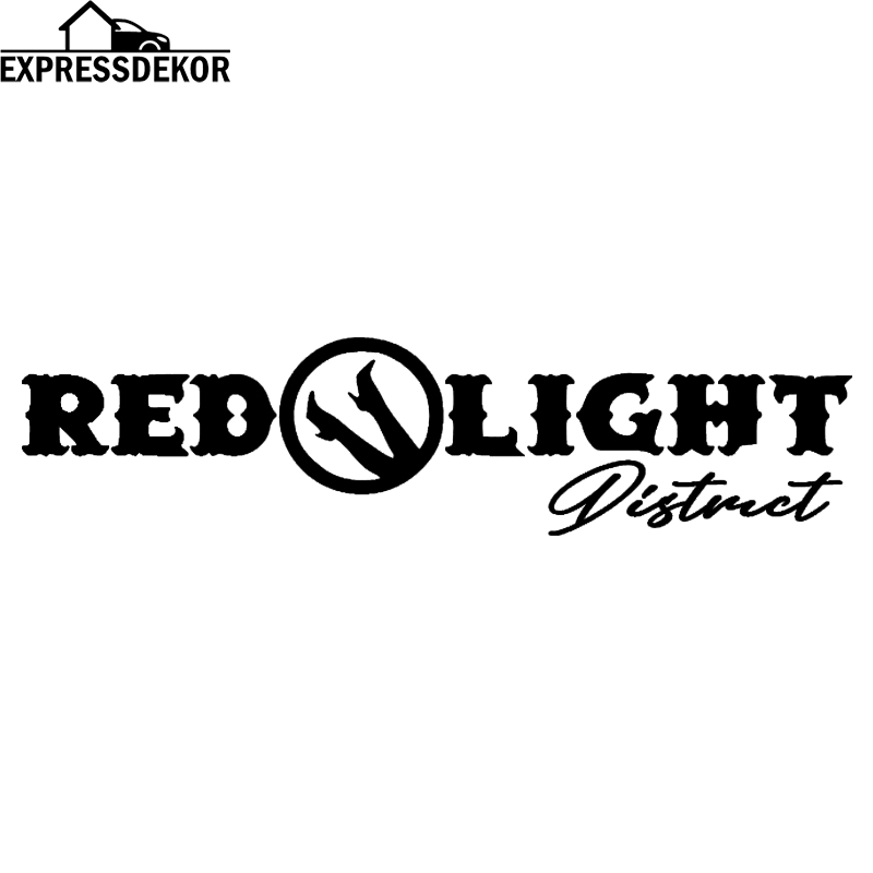 "Red Light district" Dekal