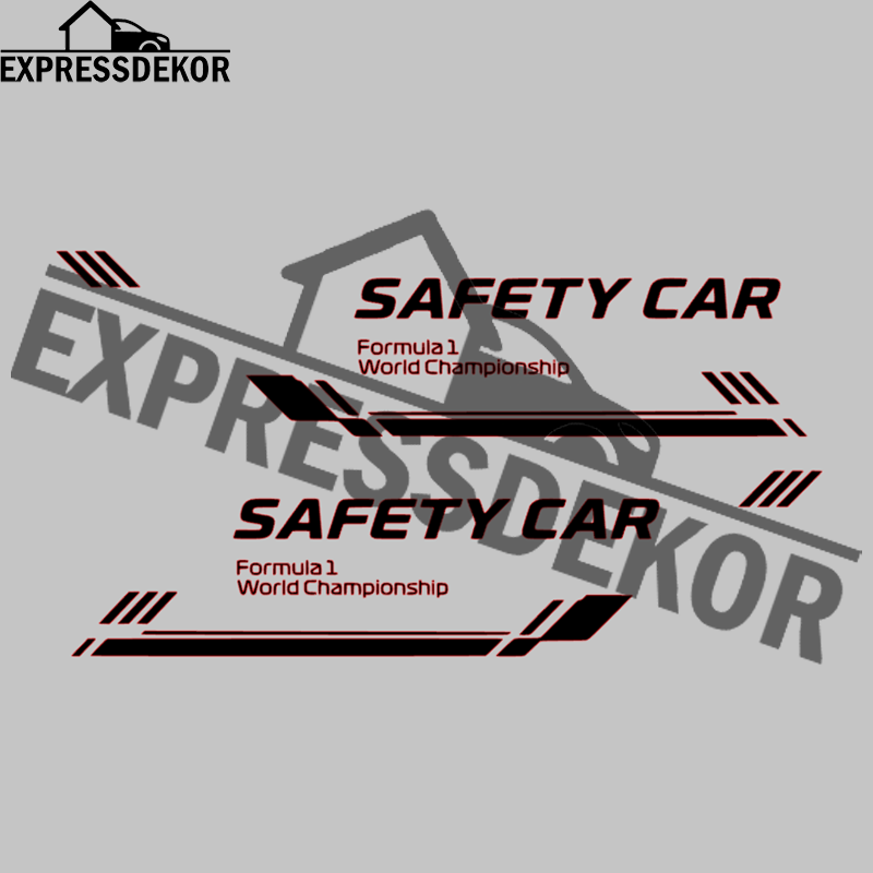 "Safety Car" Dekal kit